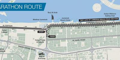 Mapa Dubaiko maratoia