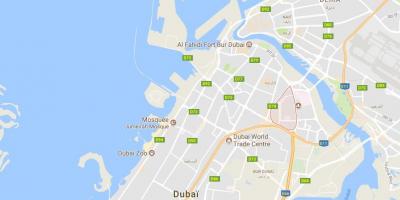 Mapa Oud Metha Dubai