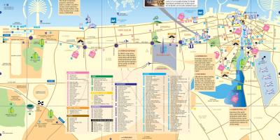 Urrezko Souk Dubai mapa